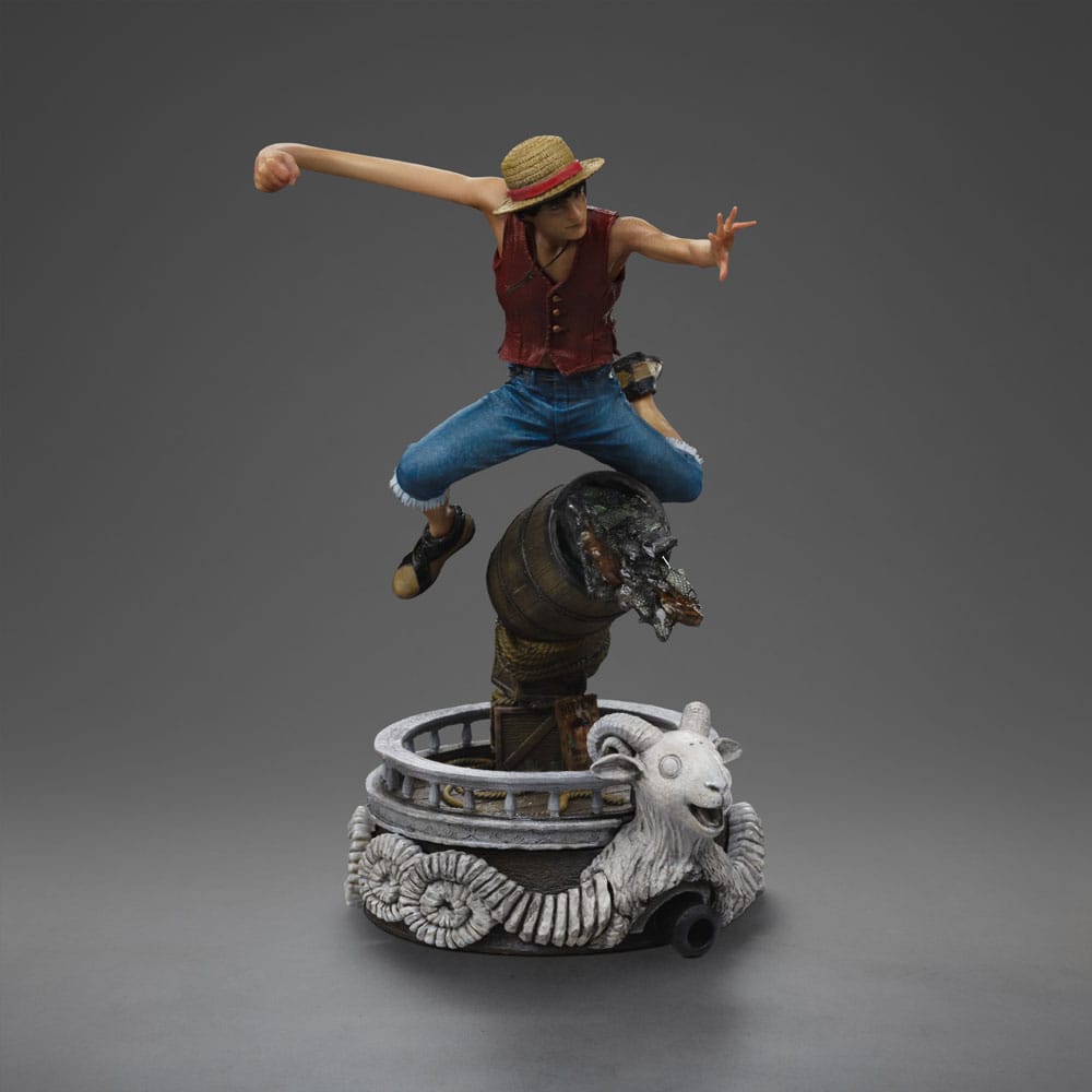 🧪 LAB | SU ORDINAZIONE One Piece Art Scale Statue 1/10 Luffy 23 cm   