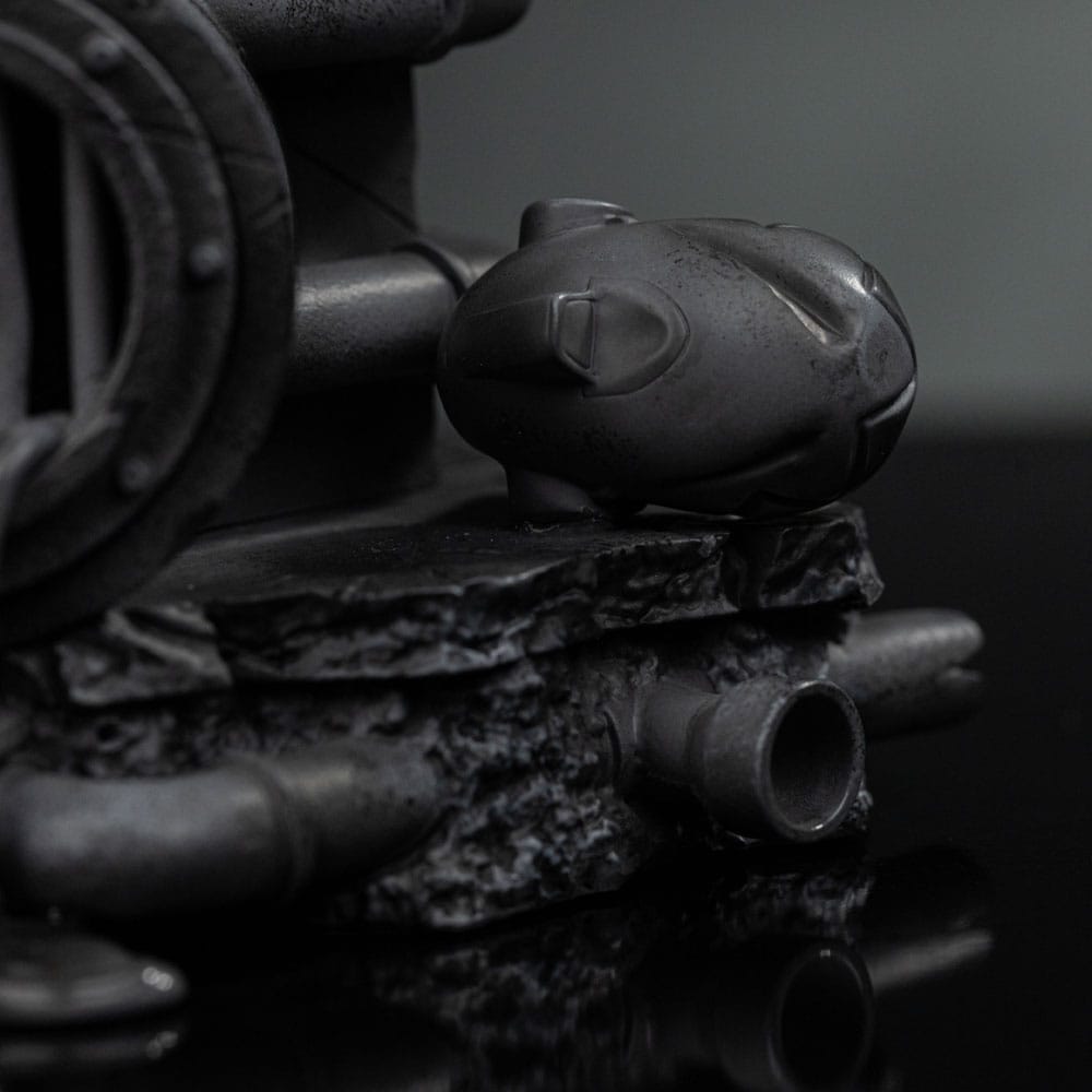 🧪 LAB | SU ORDINAZIONE Teenage Mutant Ninja Turtles Art Scale Statue 1/10 Raphael Black and White Variant 26 cm heo exclusive