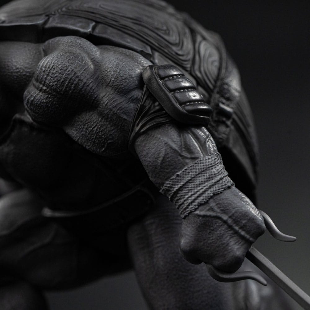 🧪 LAB | SU ORDINAZIONE Teenage Mutant Ninja Turtles Art Scale Statue 1/10 Raphael Black and White Variant 26 cm heo exclusive