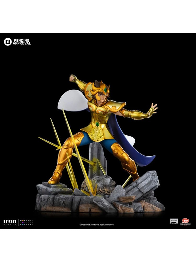 PREORDINE 12/2025 Saint Seiya Art Scale Statue 1/10 Leo Aiolia 24 cm   (PREORDINE NON CANCELLABILE)