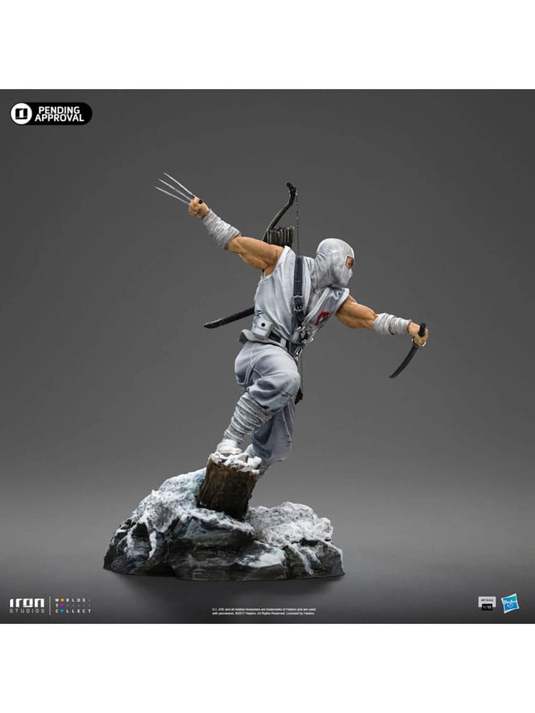 🧪 LAB | SU ORDINAZIONE GI Joe Art Scale Statue 1/10 Storm Shadow 23 cm               