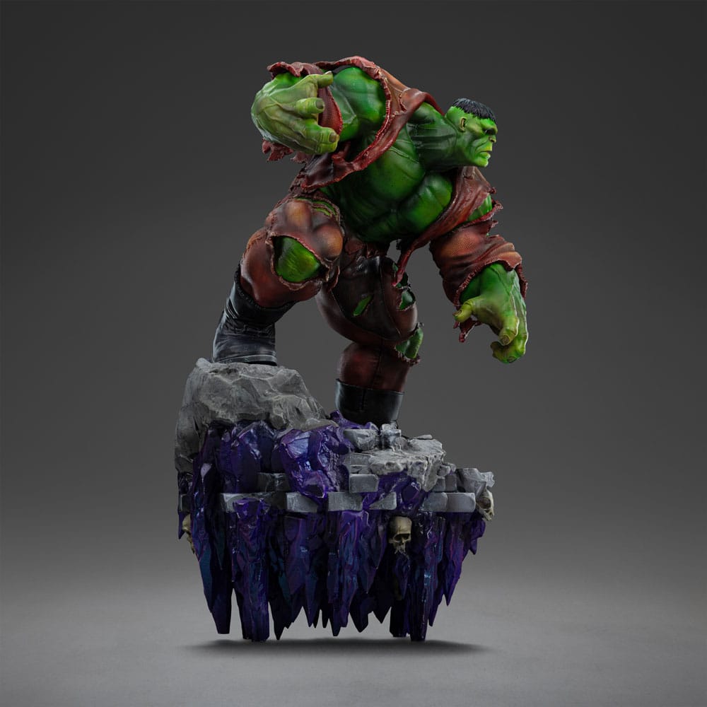 🧪 LAB | SU ORDINAZIONE Marvel BDS Art Scale Statue 1/10 Infinity Gauntlet Hulk Deluxe Diorama 32 cm