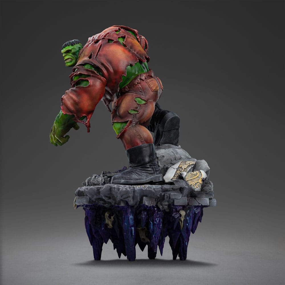 🧪 LAB | SU ORDINAZIONE Marvel BDS Art Scale Statue 1/10 Infinity Gauntlet Hulk Deluxe Diorama 32 cm