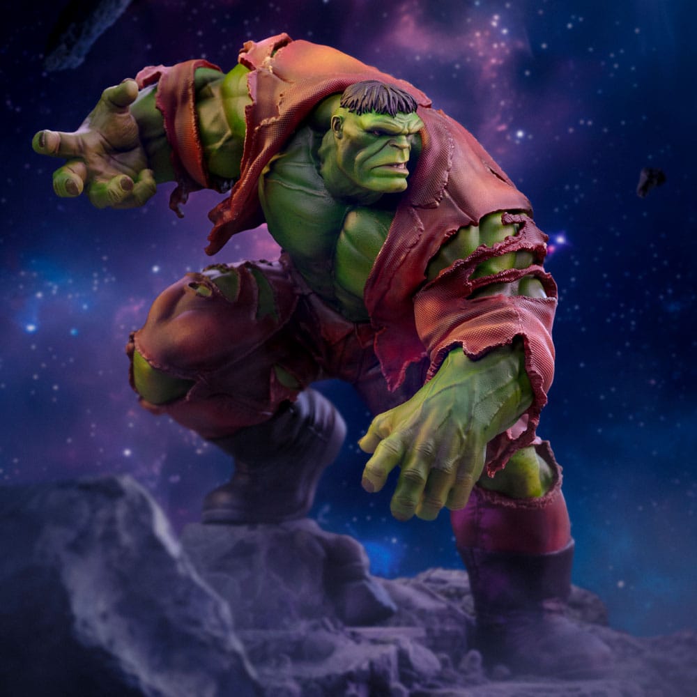 🧪 LAB | SU ORDINAZIONE Marvel BDS Art Scale Statue 1/10 Infinity Gauntlet Hulk Deluxe Diorama 32 cm