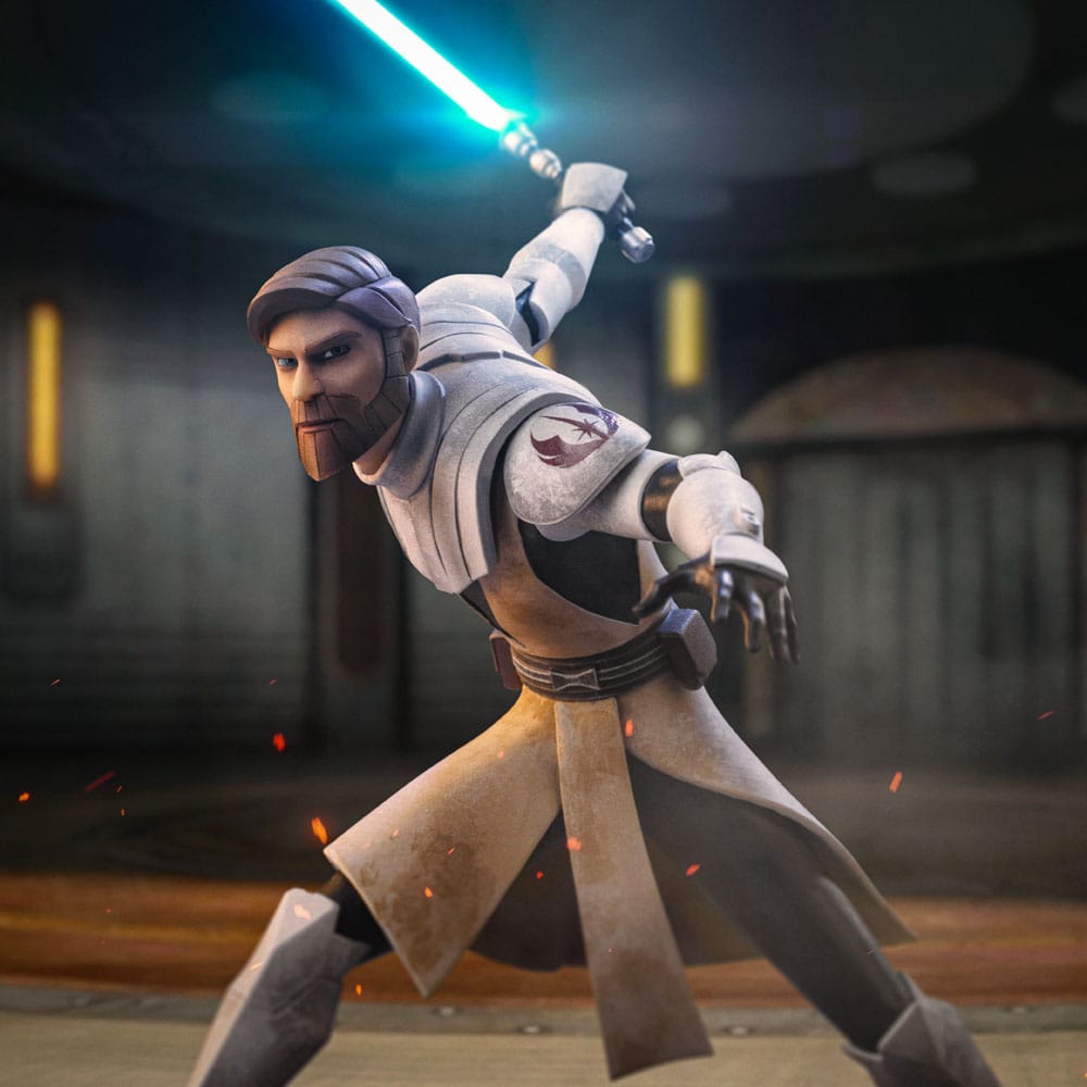 🧪 LAB | SU ORDINAZIONE Star Wars Deluxe Art Scale Statue 1/10 Obi-Wan Kenobi 27 cm        