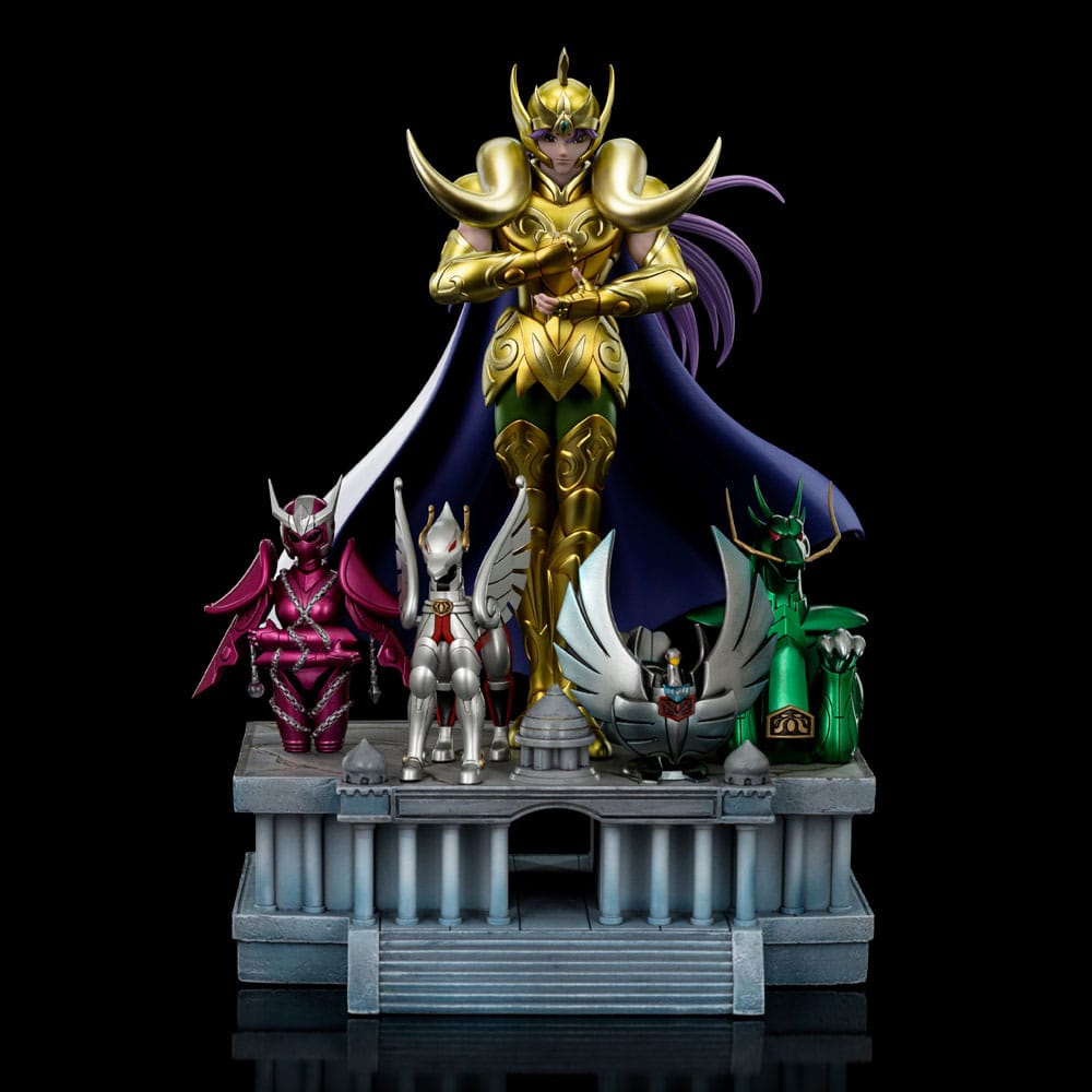🧪 LAB | SU ORDINAZIONE Saint Seiya Art Scale Statue 1/10 Aries Mu Deluxe 27 cm