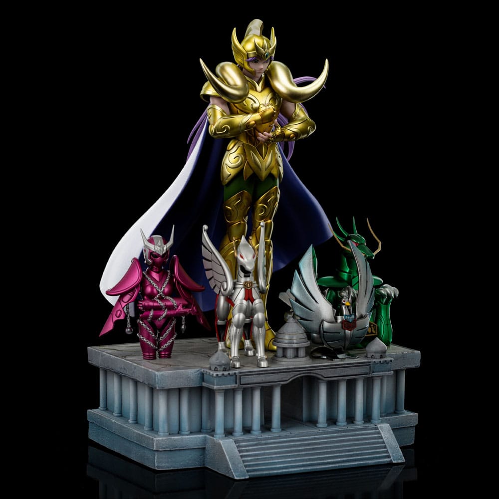 🧪 LAB | SU ORDINAZIONE Saint Seiya Art Scale Statue 1/10 Aries Mu Deluxe 27 cm