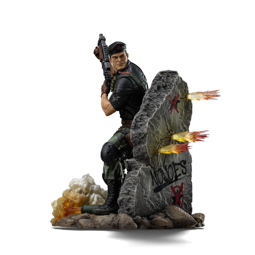 🧪 LAB | SU ORDINAZIONE GI Joe Art Scale Statue 1/10 Flint 19 cm          