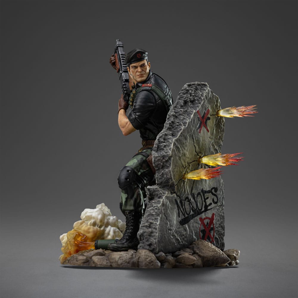 🧪 LAB | SU ORDINAZIONE GI Joe Art Scale Statue 1/10 Flint 19 cm          