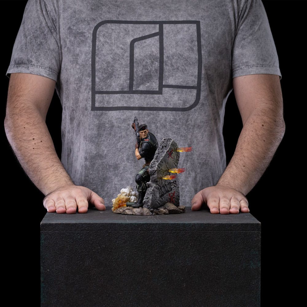 🧪 LAB | SU ORDINAZIONE GI Joe Art Scale Statue 1/10 Flint 19 cm          