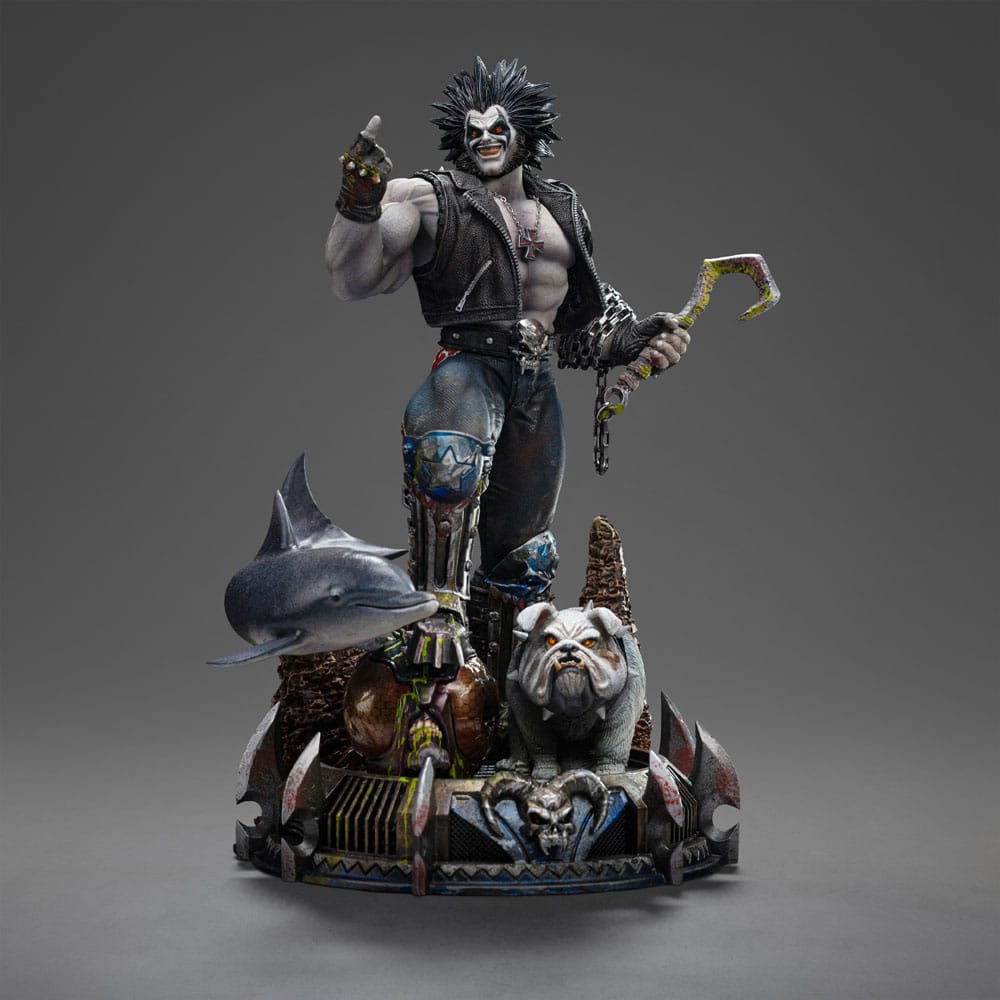 🧪 LAB | SU ORDINAZIONE DC Comics Art Scale Statue 1/10 Lobo Unleashed 24 cm