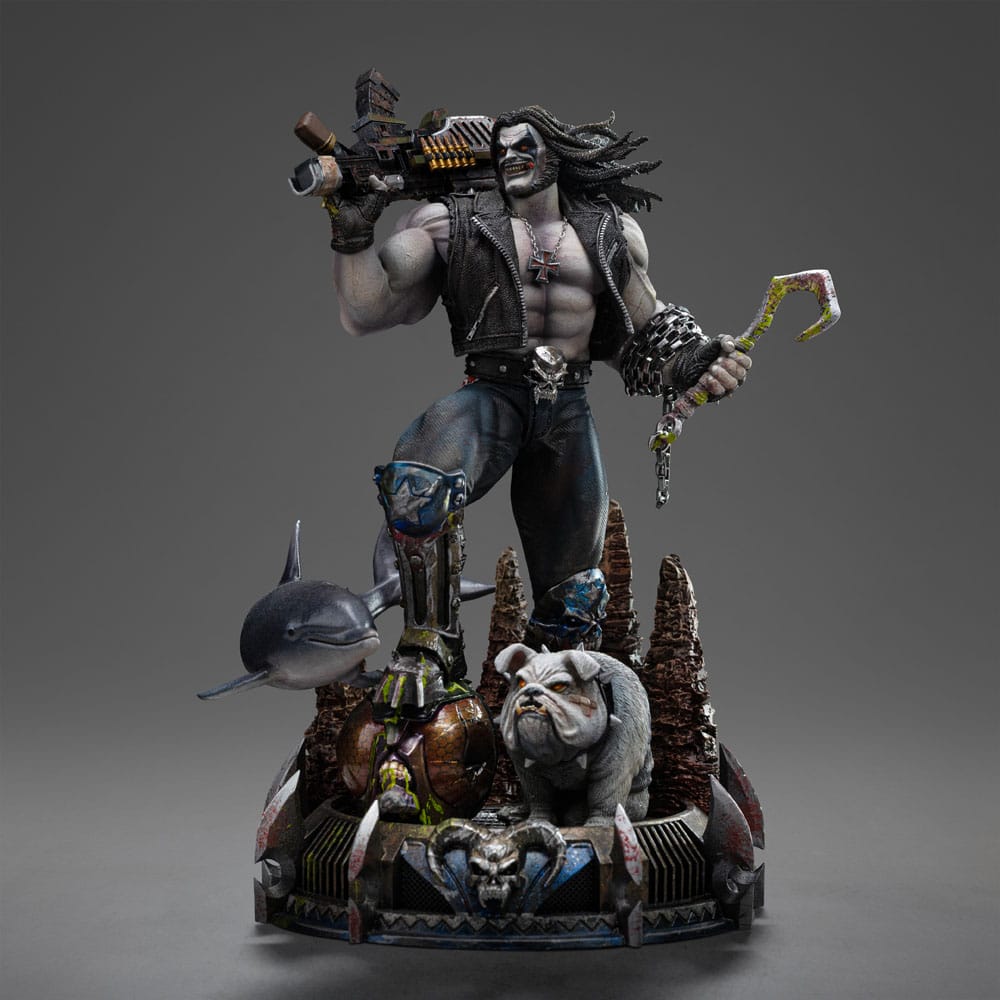🧪 LAB | SU ORDINAZIONE DC Comics Art Scale Statue 1/10 Lobo Unleashed 24 cm