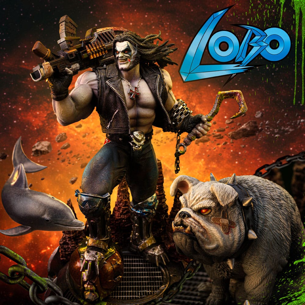 🧪 LAB | SU ORDINAZIONE DC Comics Art Scale Statue 1/10 Lobo Unleashed 24 cm