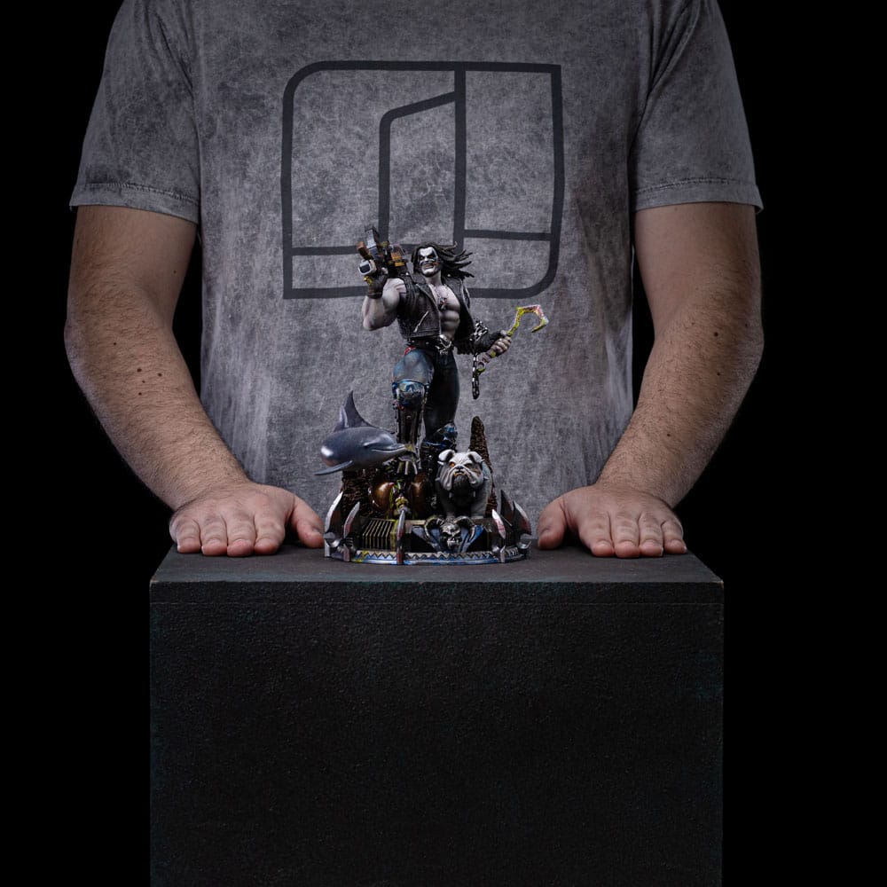 🧪 LAB | SU ORDINAZIONE DC Comics Art Scale Statue 1/10 Lobo Unleashed 24 cm