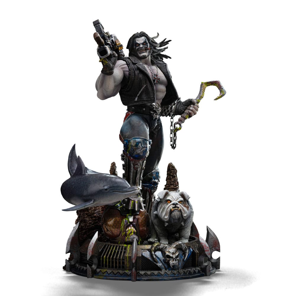 🧪 LAB | SU ORDINAZIONE DC Comics Art Scale Statue 1/10 Lobo Unleashed 24 cm