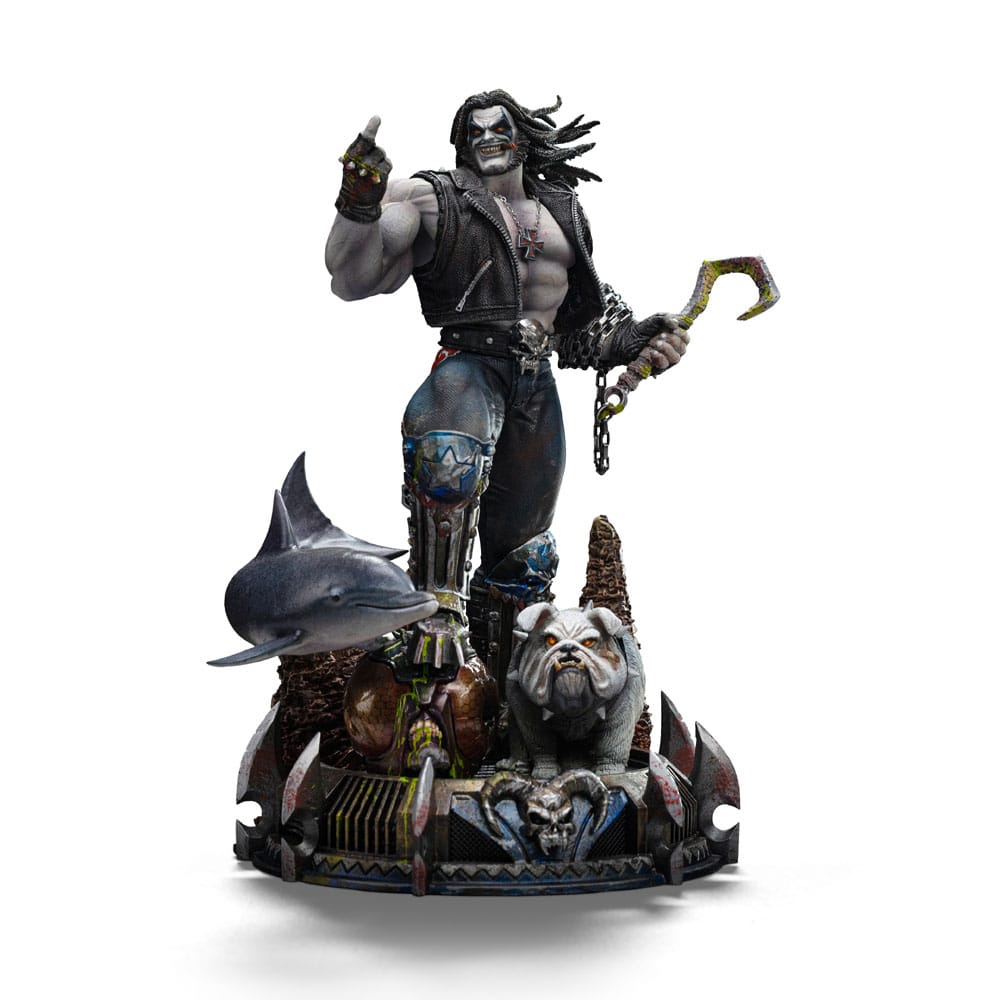 🧪 LAB | SU ORDINAZIONE DC Comics Art Scale Statue 1/10 Lobo Unleashed 24 cm
