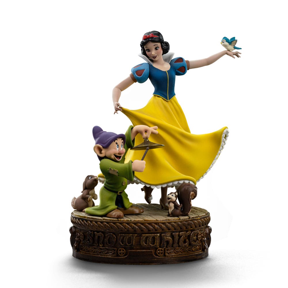 🧪 LAB | SU ORDINAZIONE Snow White and the Seven Dwarves Art Scale Statue 1/10 Snow White and Dopey 21 cm