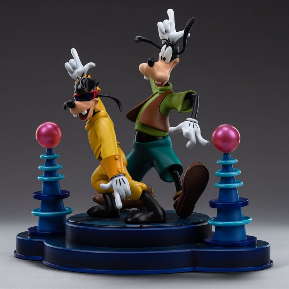 🧪 LAB | SU ORDINAZIONE A Goofy Movie Art Scale Statue 1/10 Goofy and Max 24 cm 