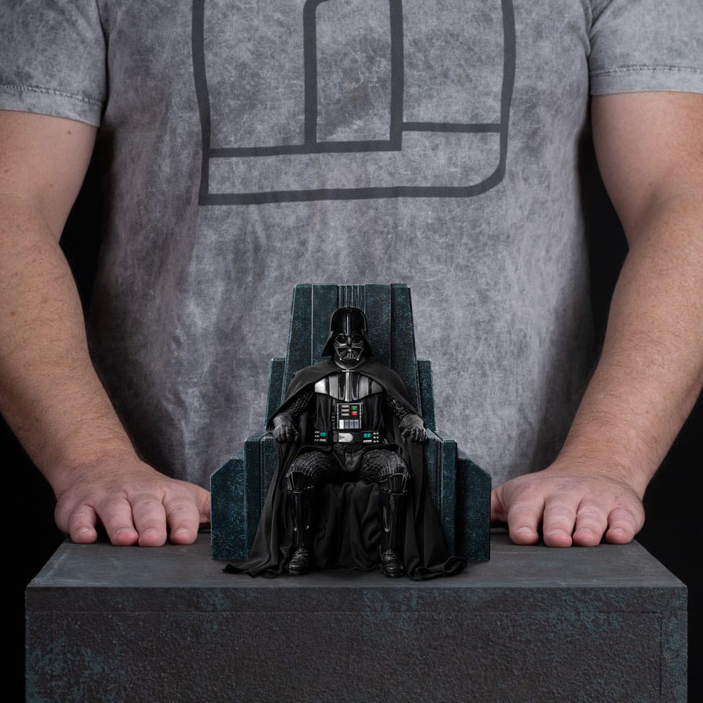 🧪 LAB | SU ORDINAZIONE Star Wars Art Scale Statue 1/10 Darth Vader on Throne 18 cm              