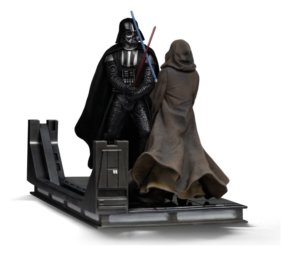 🧪 LAB | SU ORDINAZIONE Star Wars Deluxe Art Scale Statue 1/10 Darth Vader Vs Obi-Wan Kenobi (CCXP Exclusive 2025) 24 cm