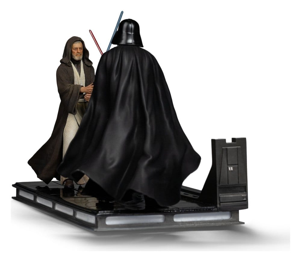 🧪 LAB | SU ORDINAZIONE Star Wars Deluxe Art Scale Statue 1/10 Darth Vader Vs Obi-Wan Kenobi (CCXP Exclusive 2025) 24 cm