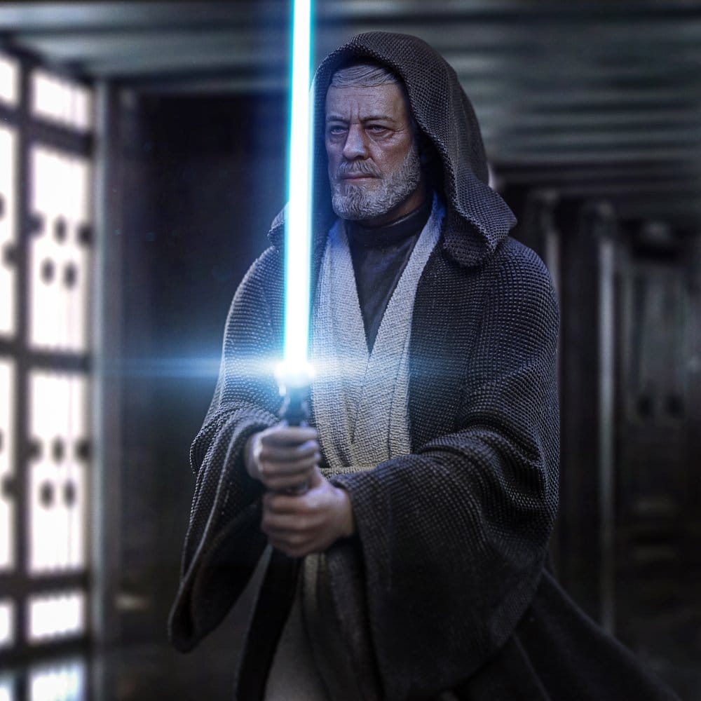 🧪 LAB | SU ORDINAZIONE Star Wars Deluxe Art Scale Statue 1/10 Darth Vader Vs Obi-Wan Kenobi (CCXP Exclusive 2025) 24 cm