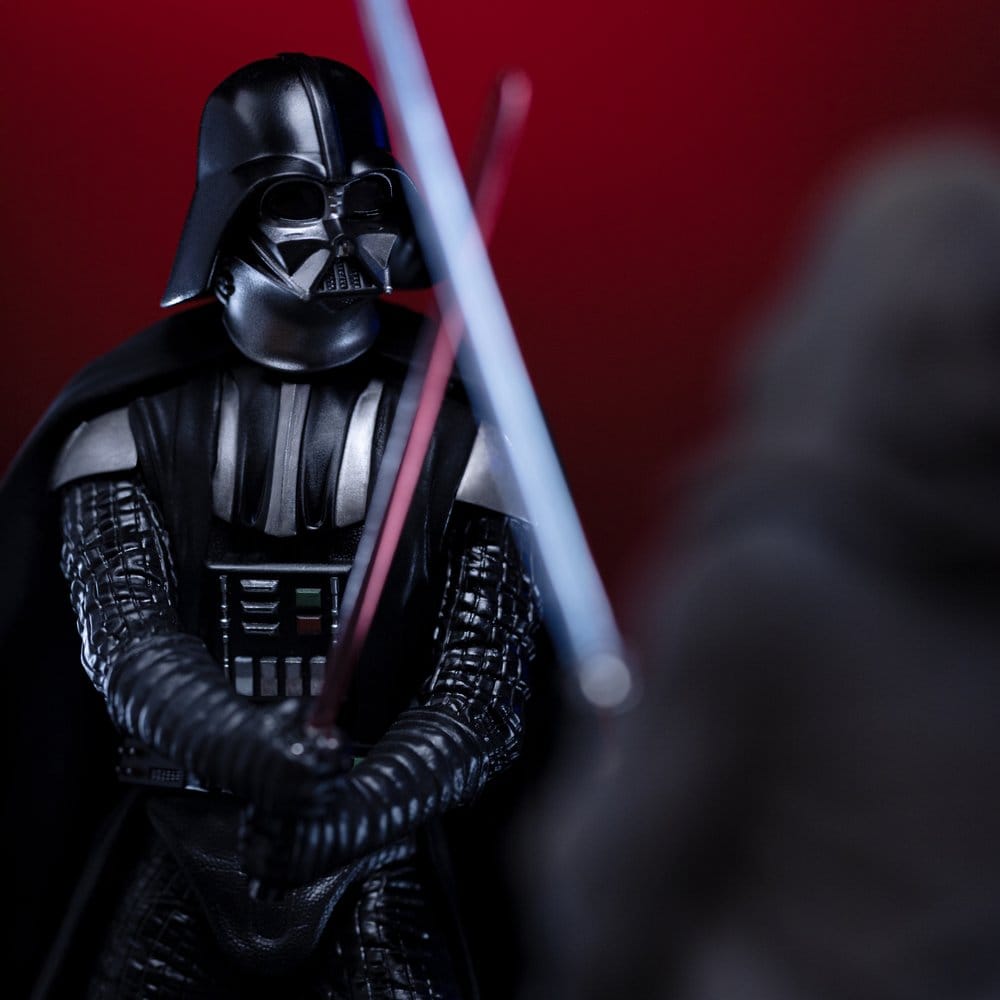 🧪 LAB | SU ORDINAZIONE Star Wars Deluxe Art Scale Statue 1/10 Darth Vader Vs Obi-Wan Kenobi (CCXP Exclusive 2025) 24 cm