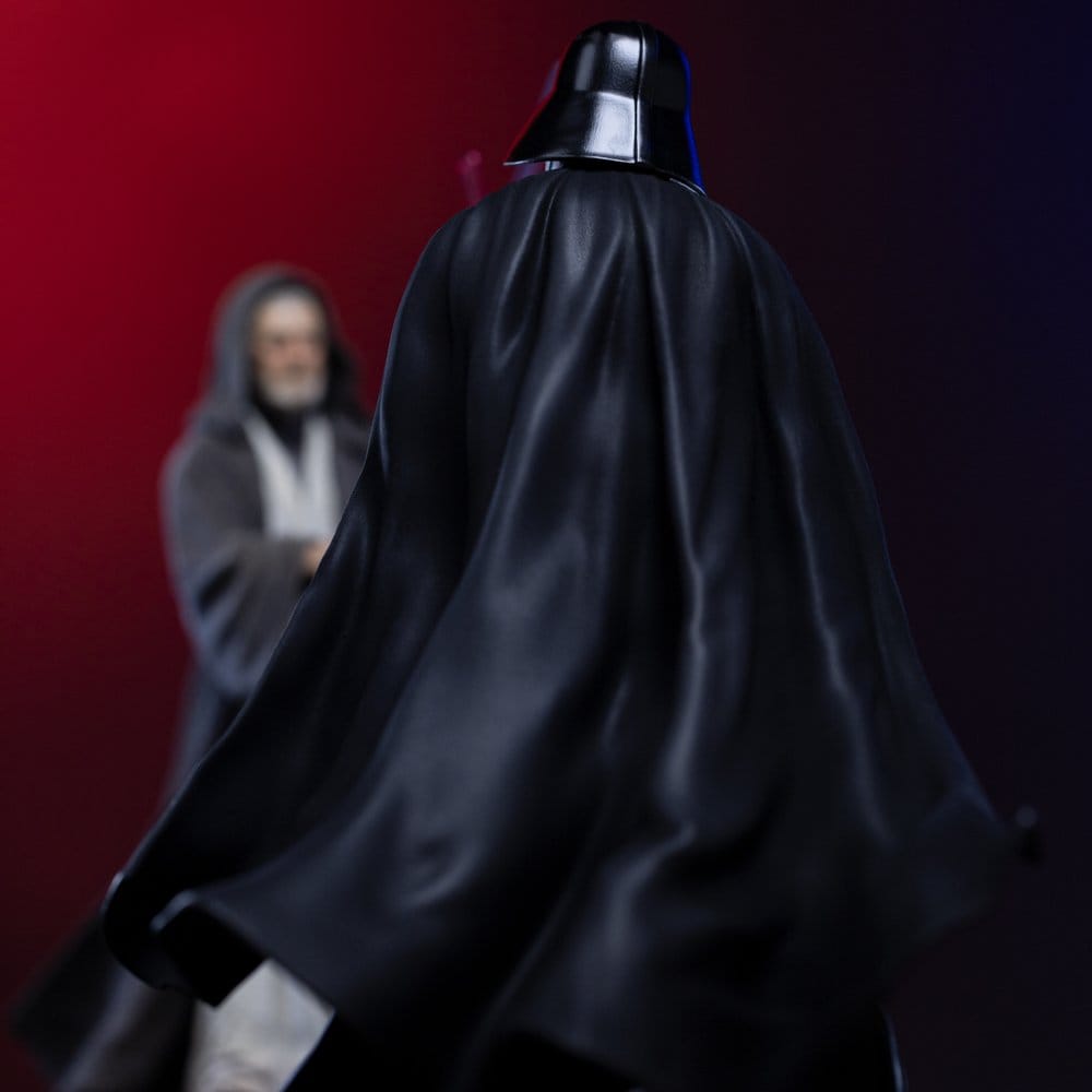 🧪 LAB | SU ORDINAZIONE Star Wars Deluxe Art Scale Statue 1/10 Darth Vader Vs Obi-Wan Kenobi (CCXP Exclusive 2025) 24 cm
