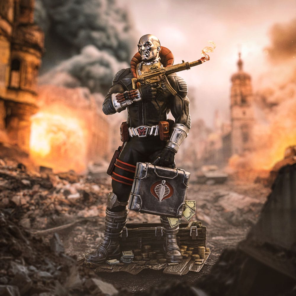 🧪 LAB | SU ORDINAZIONE G.I. Joe Art Scale Statue 1/10 Destro 22 cm 