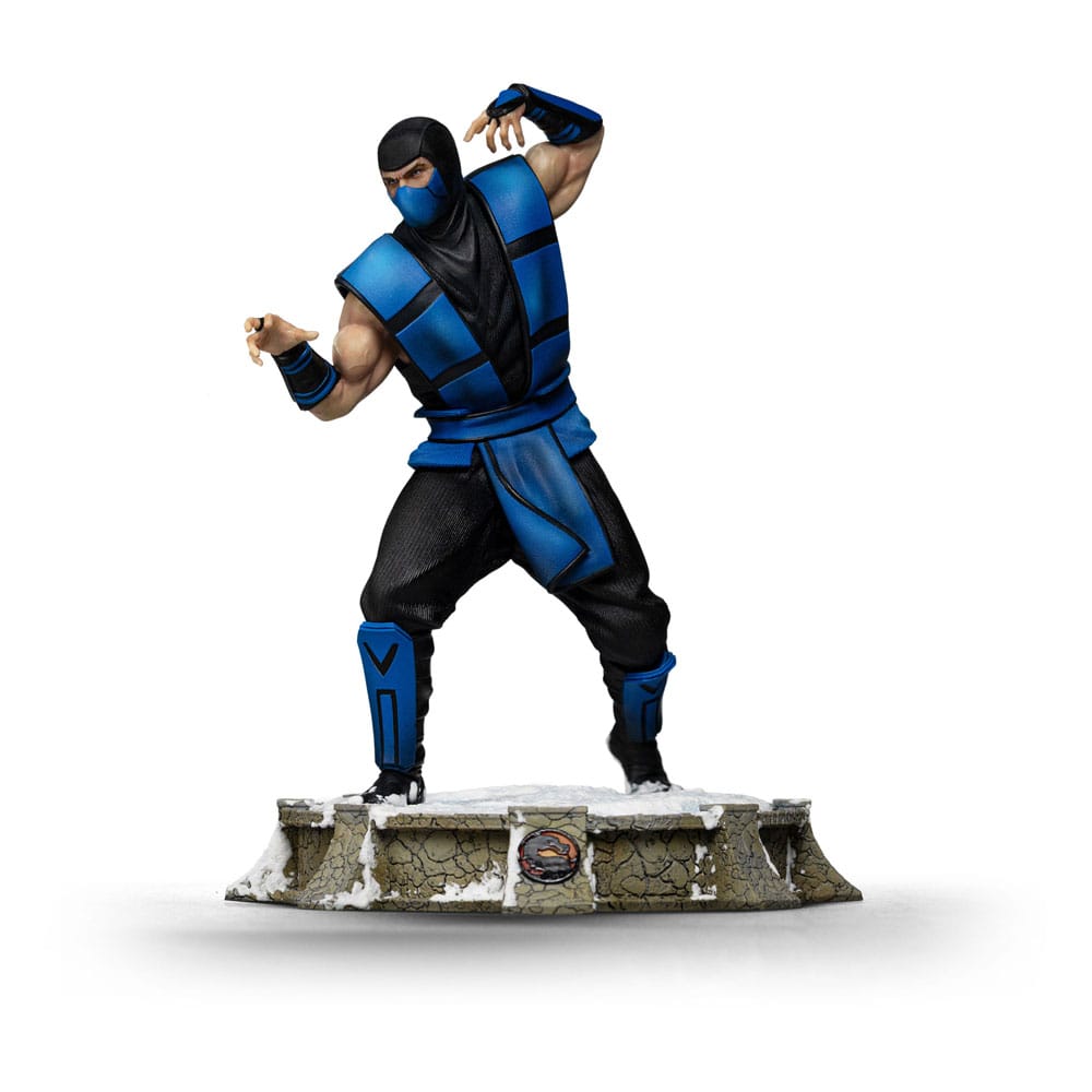 🧪 LAB | SU ORDINAZIONE Mortal Kombat Art Scale Statue 1/10 Sub-Zero (Ninjas Collection) heo Exclusive 21 cm