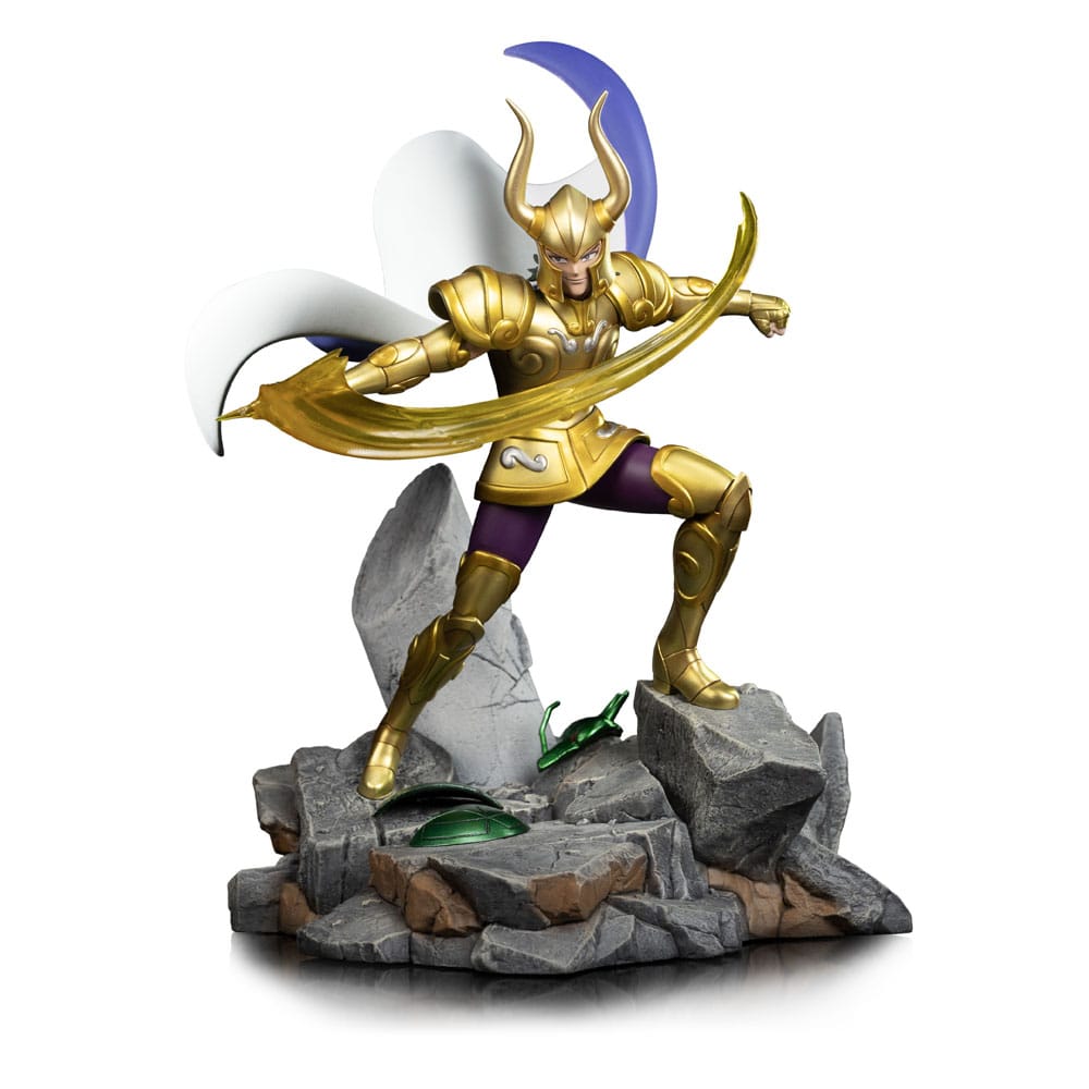 🧪 LAB | SU ORDINAZIONE Saint Seiya Art Scale Statue 1/10 Capricorn Shura 25 cm 