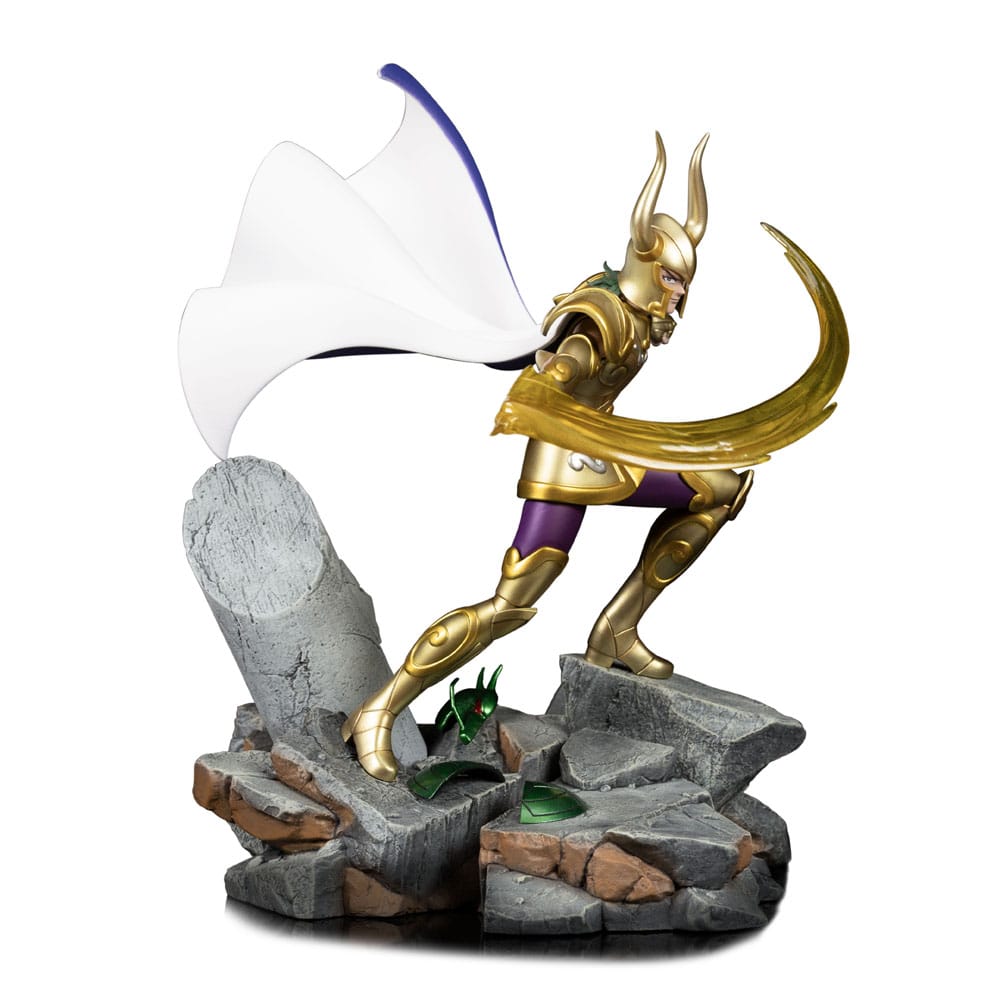 🧪 LAB | SU ORDINAZIONE Saint Seiya Art Scale Statue 1/10 Capricorn Shura 25 cm 