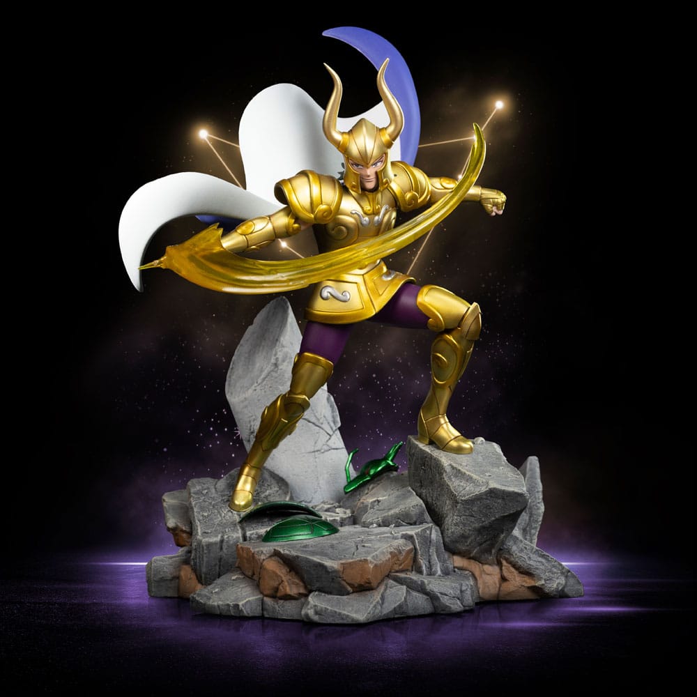 🧪 LAB | SU ORDINAZIONE Saint Seiya Art Scale Statue 1/10 Capricorn Shura 25 cm 