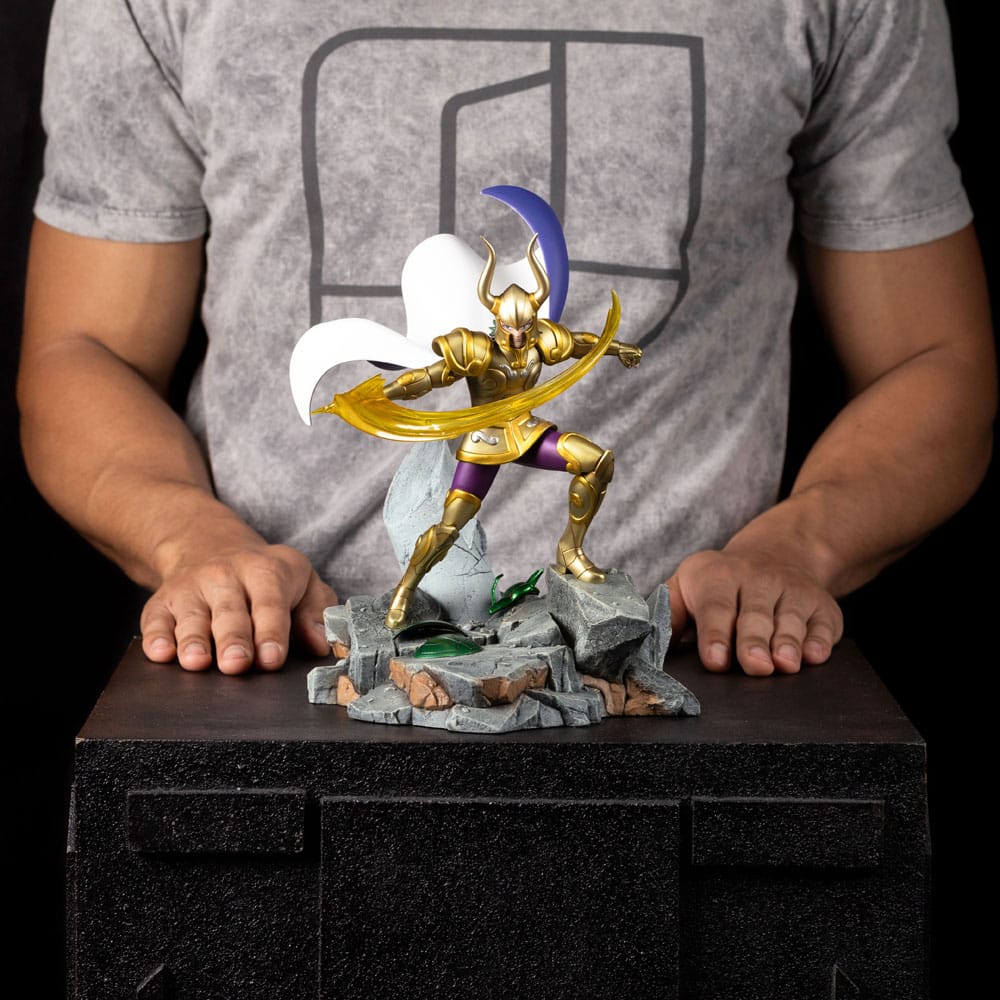 🧪 LAB | SU ORDINAZIONE Saint Seiya Art Scale Statue 1/10 Capricorn Shura 25 cm 