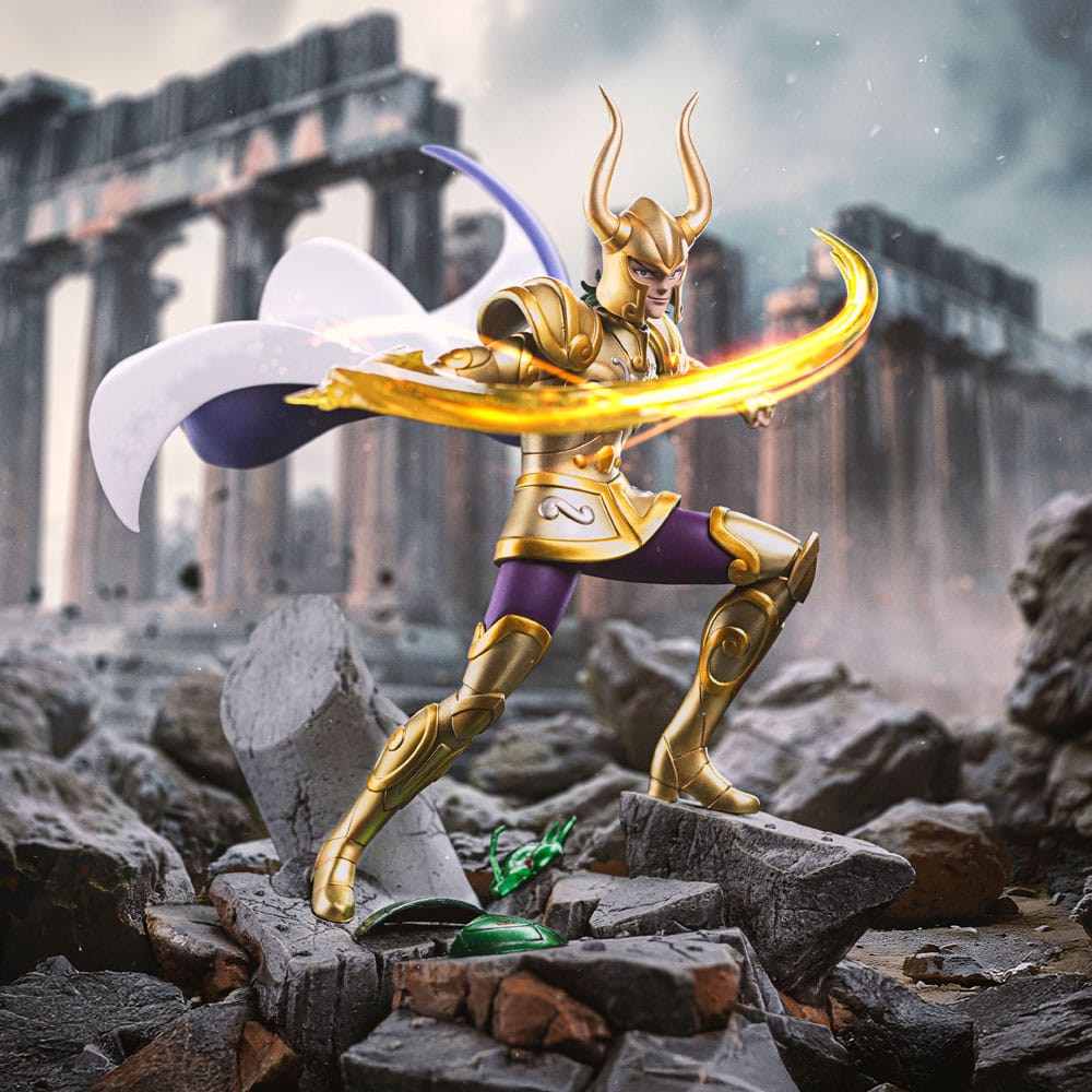 🧪 LAB | SU ORDINAZIONE Saint Seiya Art Scale Statue 1/10 Capricorn Shura 25 cm 