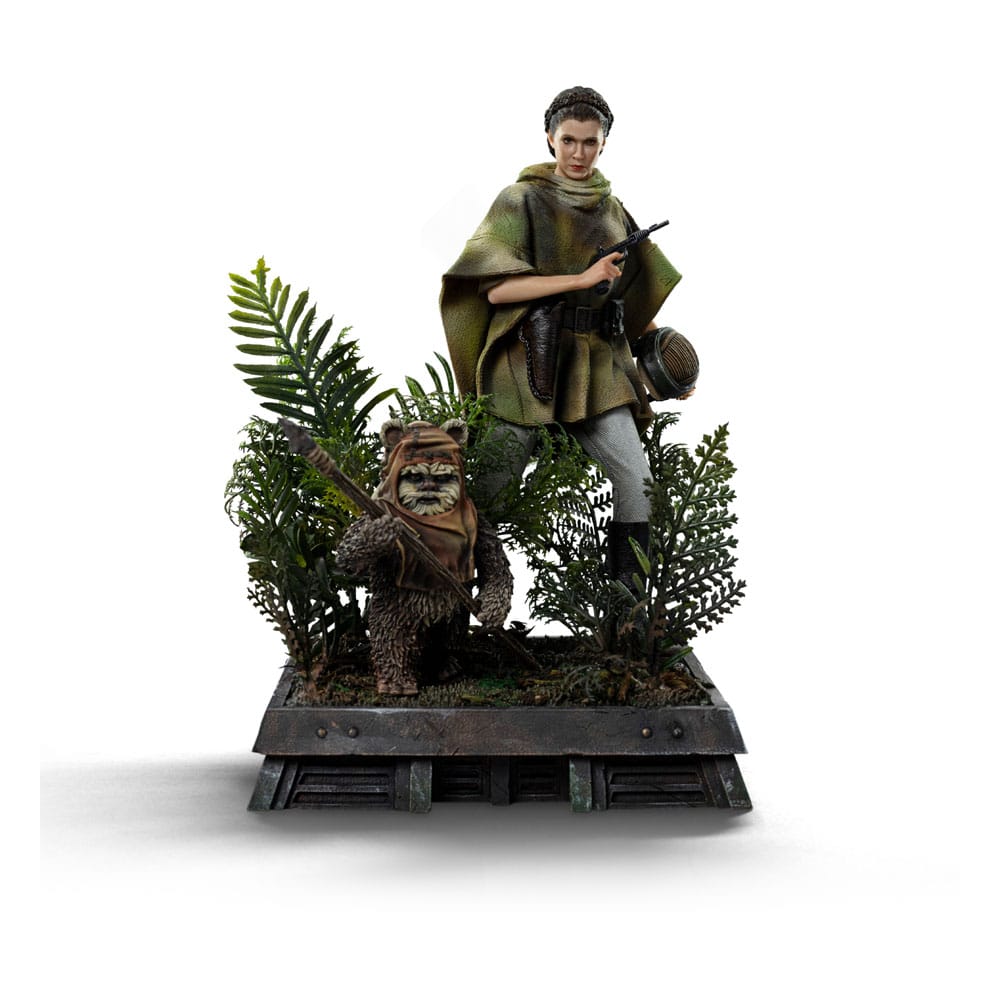PREORDER+ 09/2026 Star Wars Episode VI Art Scale Statue 1/10 Leia and Wicket 21 cm (PREORDER NON-CANCELLABLE)