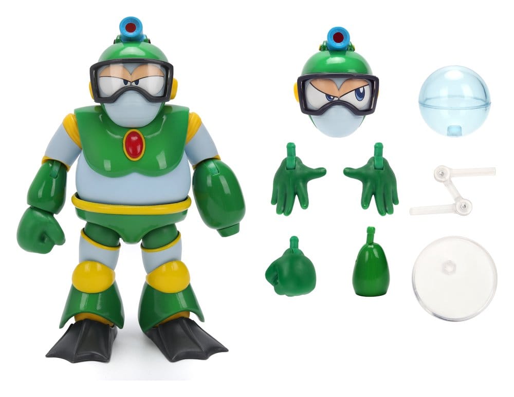 🧪 LAB | SU ORDINAZIONE Mega Man Action Figure Bubble Man 11 cm