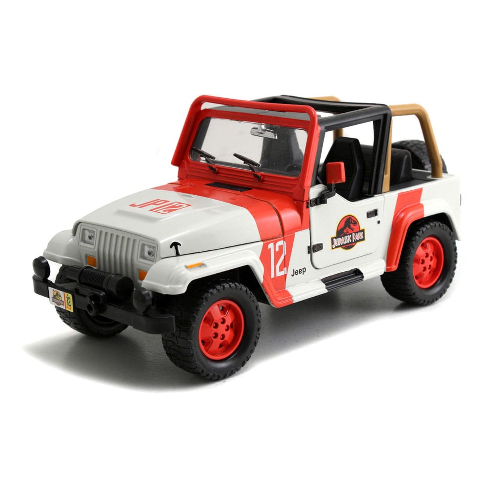 SU ORDINAZIONE Jurassic World Diecast Model 1/24 1992 Jeep Wrangler