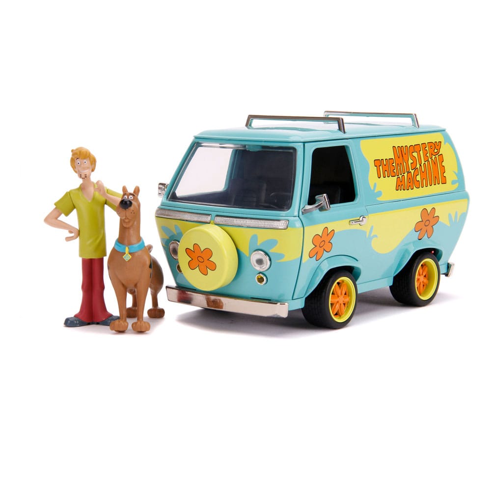 SU ORDINAZIONE Scooby-Doo Diecast Model 1/24 Mystery Van