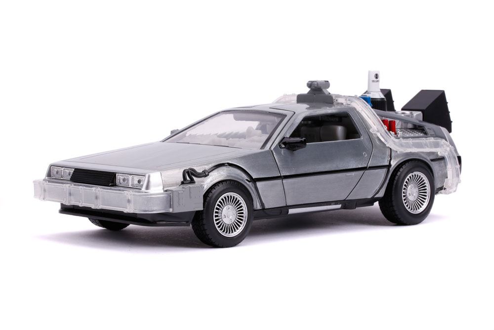 MADE TO ORDER Back to the Future II Hollywood Rides Diecast Model 1/24 DeLorean Time Machine SOLD OUT
