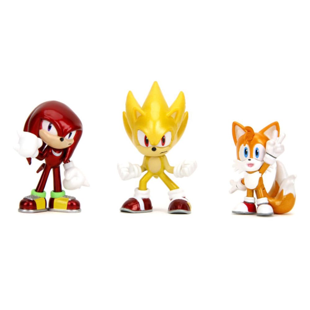 🧪 LAB | SU ORDINAZIONE Sonic the Hedgehog Nano Metalfigs Diecast Mini Figures 3-Pack 5 cm 
