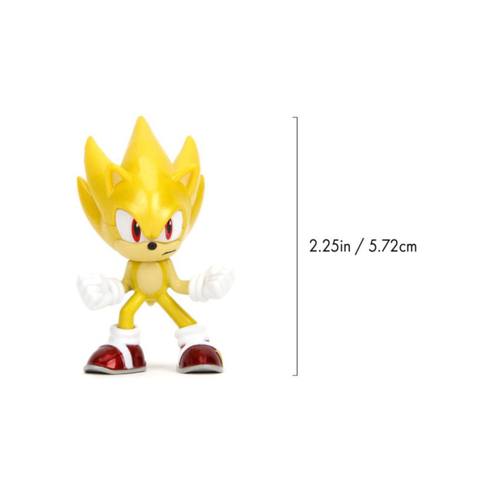 🧪 LAB | SU ORDINAZIONE Sonic the Hedgehog Nano Metalfigs Diecast Mini Figures 3-Pack 5 cm 