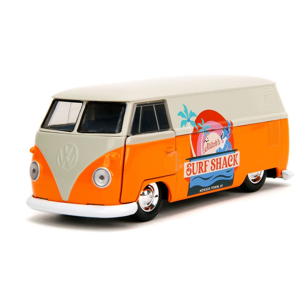 SU ORDINAZIONE Lilo & Stitch Diecast Model 1/32 1961 VW Bus Stitch