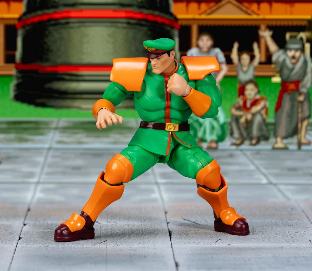 🧪 LAB | SU ORDINAZIONE Ultra Street Fighter II: The Final Challengers Action Figure 1/12 M. Bison Deluxe 15 cm   
