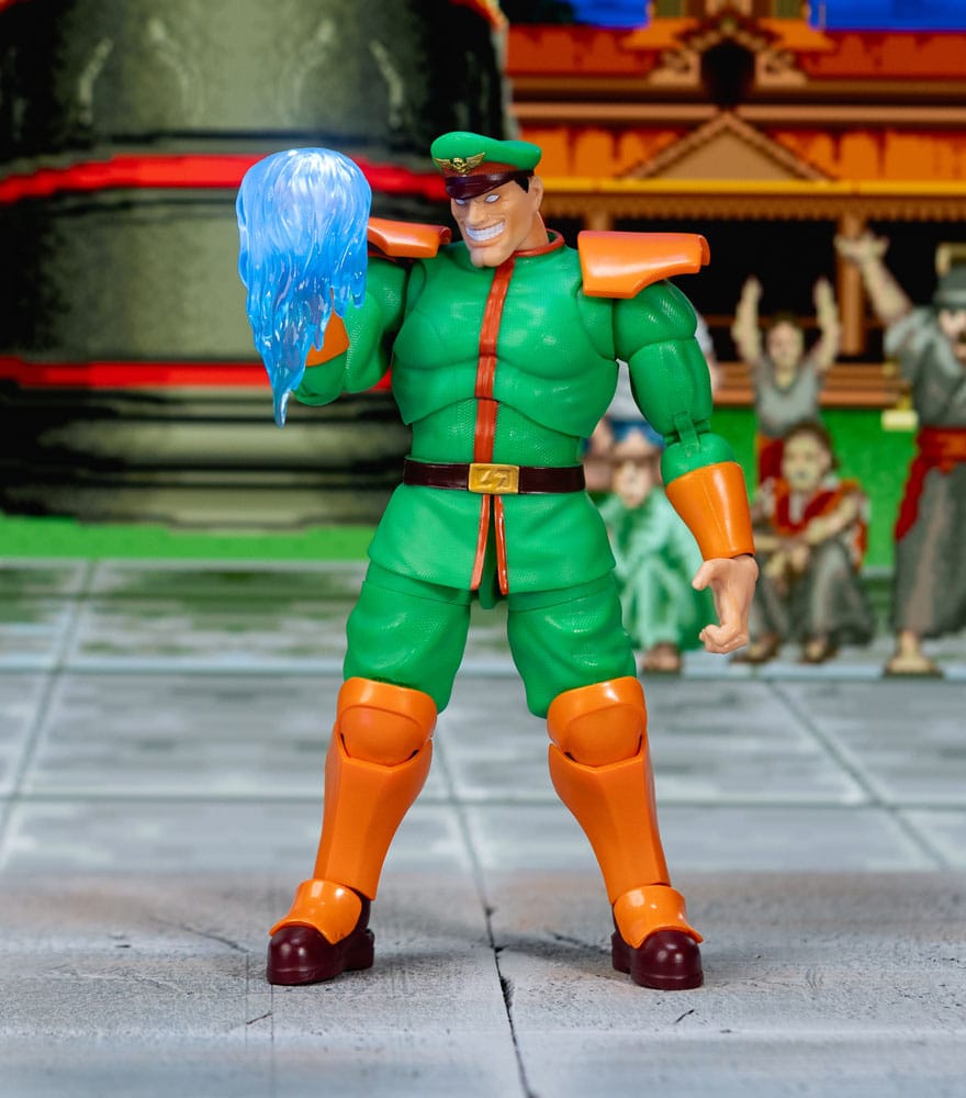 🧪 LAB | SU ORDINAZIONE Ultra Street Fighter II: The Final Challengers Action Figure 1/12 M. Bison Deluxe 15 cm   