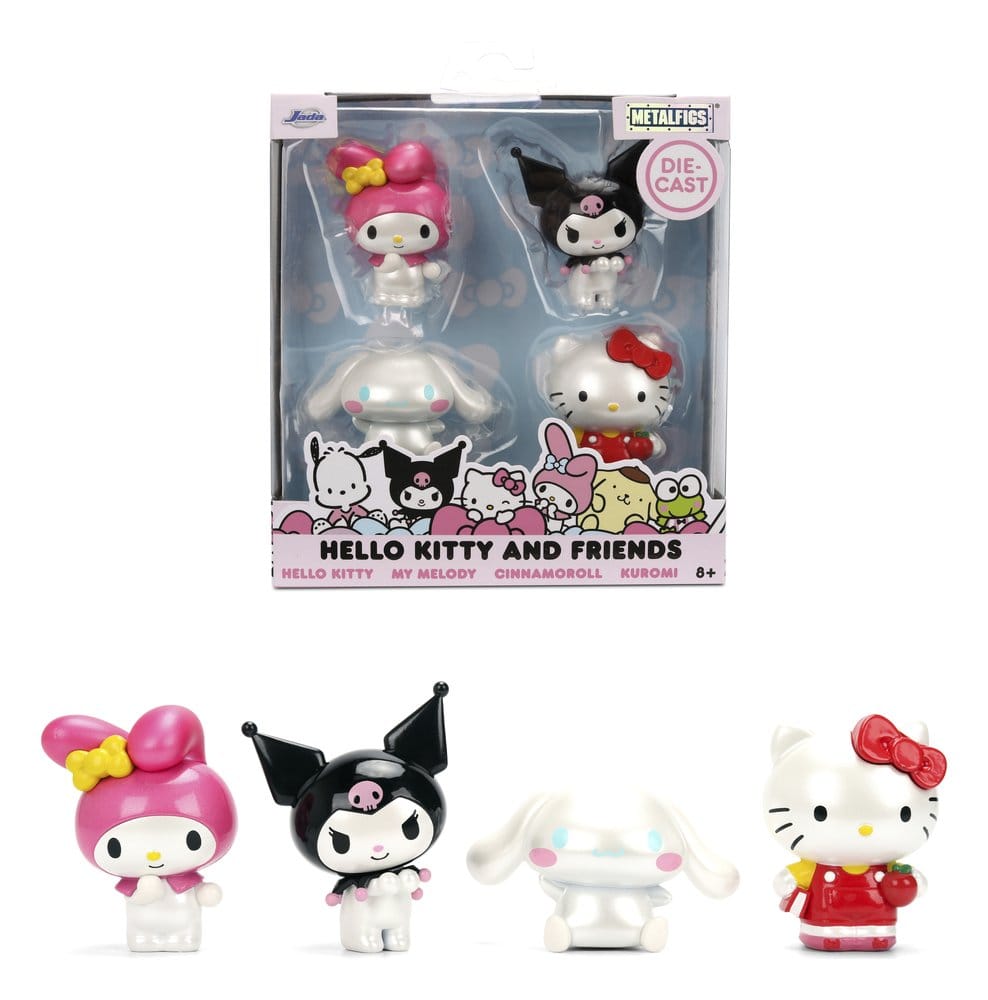 SU ORDINAZIONE Sanrio Action Figures 4-Pack 6 cm