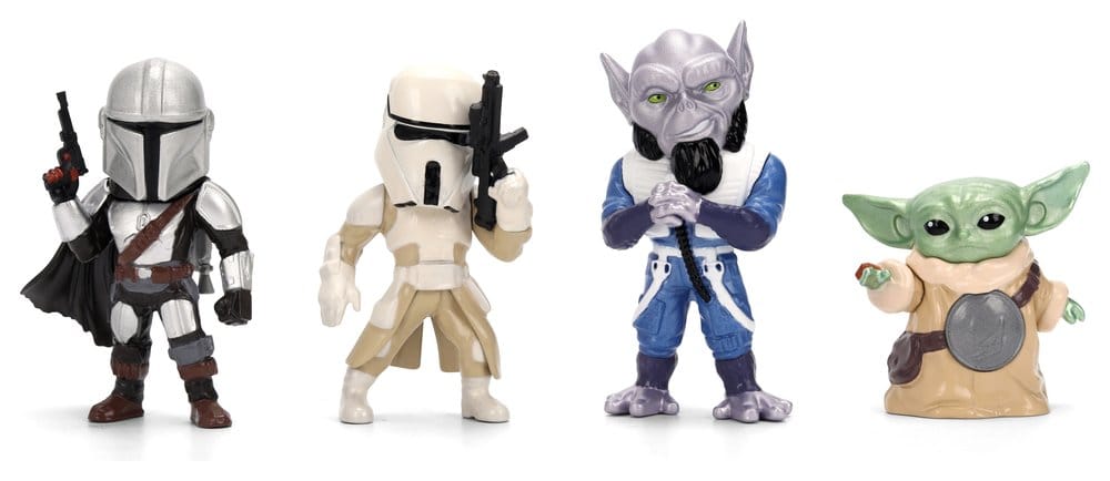🧪 LAB | SU ORDINAZIONE Star Wars Mini Figures 4-Pack Wave 2 6.5 cm