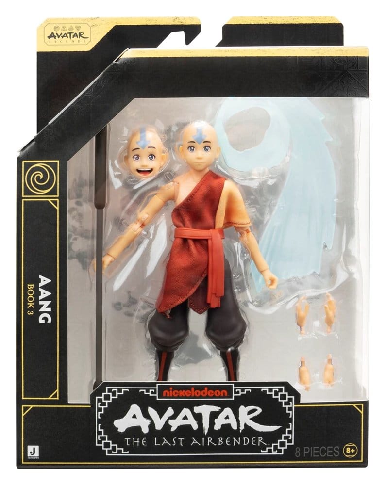 🧪 LAB | SU ORDINAZIONE Avatar: The Last Airbender Classic Action Figure Aang (B3) 17 cm