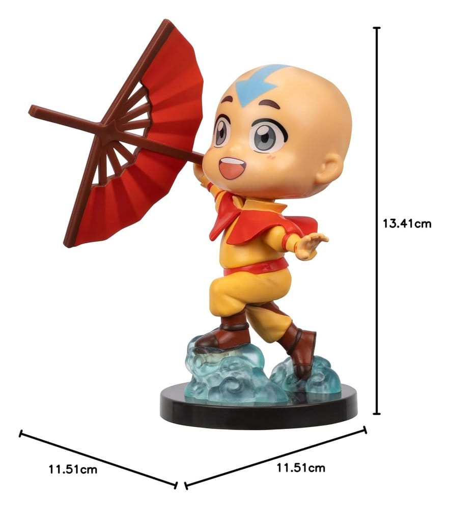 🧪 LAB | SU ORDINAZIONE Avatar: The Last Airbender &nbsp;Kawaii Mini Figure Aang (Book 2) 10 cm