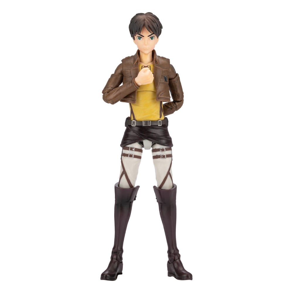 SU ORDINAZIONE Attack on Titan Total Anime Action Figure Eren Jaeger 17 cm   